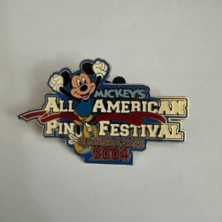 Mickey's All American Pin Festival Summer Games 2004 Logo Disney Pin (C3)