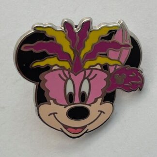 Minnie Mouse Mardi Gras 2015 Hidden Mickey DLR Disney Pin (A5)