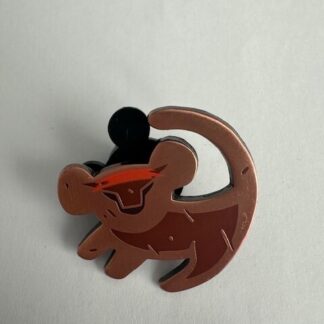 Mondo The Lion King Simba Silhouette Pin (B9)