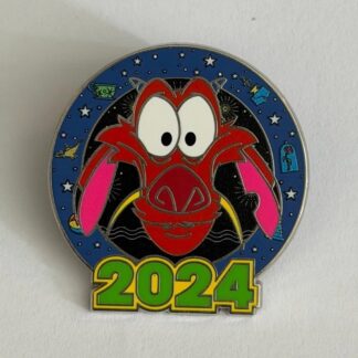 Mushu - Mulan - 2024 - Mystery Year Dated Pin 160628 Disney H0