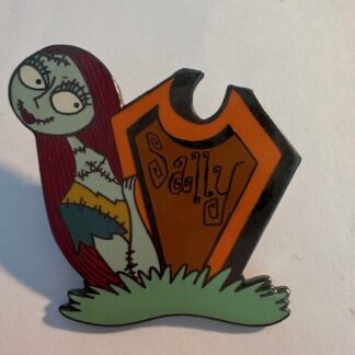 Nightmare Before Christmas Sally Grave Yard Head StoneDisney Pin (D7)