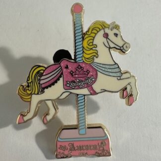 PALM Pink a La Mode Aurora Princess Villains Carousel LE 500 Disney Pin F1