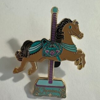 PALM Pink a La Mode Jasmine Princess Villains Carousel LE 500 Disney Pin F1