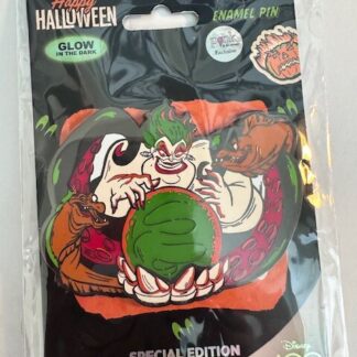 PALM Ursula Flotsam Jetsam Little Mermaid Halloween Glow LE 300 Disney Pin (B)