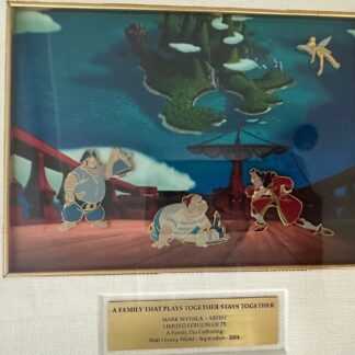 Peter Pan Family That Plays Together Stays Together LE 75 Frame Pin Set Tinker