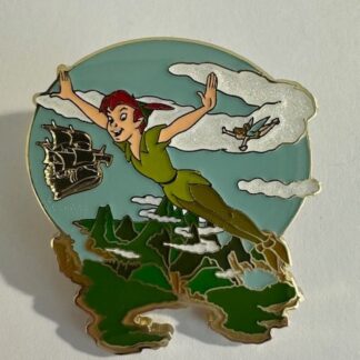 Peter Pan and Tinker Bell - Flying Over Never Land Disney Pin F1
