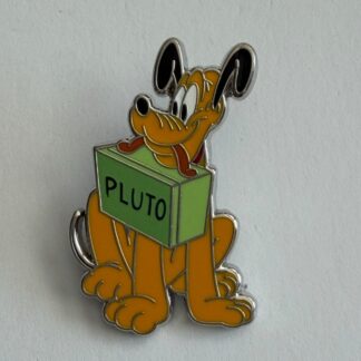 Pluto Monogrammed Suitcase Pluto Vacation Mouse Takes a Trip 2025 Disney Pin E2