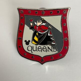Queen of Hearts Restroom Signs 2017 Hidden Mickey Queens Disney Pin F8