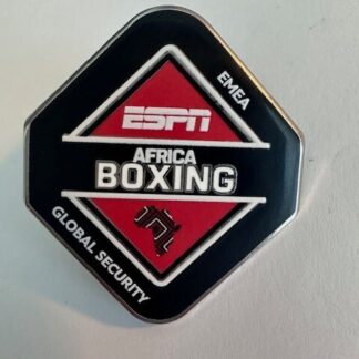 Rare Disney World Premiere Global Security Pin ESPN Boxing Africa EMEA (D3)