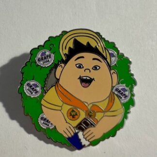 Russell Chocolate Bar Character Wreaths and Treats Christmas 2024 Disney Pin F9