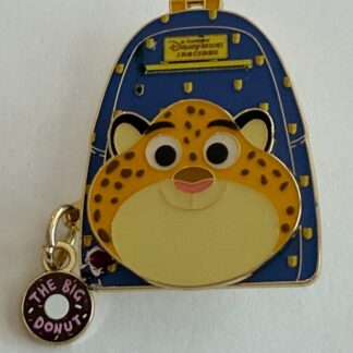 SDR Officer Clawhauser Backpacks Series Big Donut Dangle 2024 Disney Pin A8
