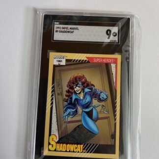 SGC 9 1991 Impel Marvel #9 Shadowcat PSA 9