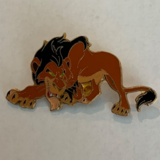 Scar from The Lion King Wood Box Set Villain Prowling Disney Pin (H5)