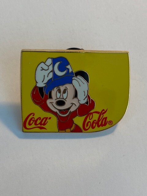 Sorcerer Mickey Adjusting Hat Coca-Cola Disney Pin (B6)