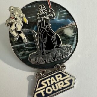 Star Tours Adventures Continue Darth Vader with Skytrooper 2011 Disney Pin E2
