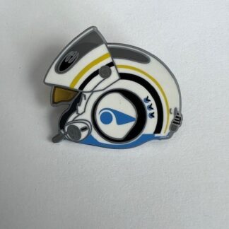 Star Wars Resistance Helmet Blue and White Galaxy's Edge Starter Disney Pin (E4)