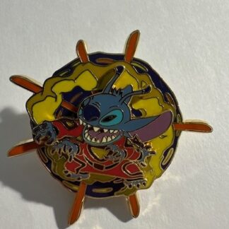 Stitch - Smoke Cloud Spinner Disney Pin C7