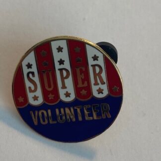 Super Volunteer Red White And Blue American Flag Disney Pin (B3)