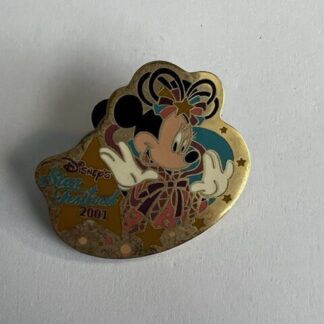 TDL Minnie Mouse Star Festival 2001 Disney Pin (B0)
