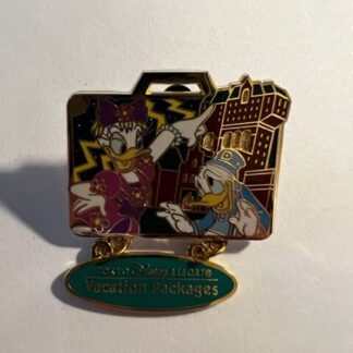 TDR Donald Daisy Duck Vacation Package Set C From 2 Pin Set Disney Pin  (A4)