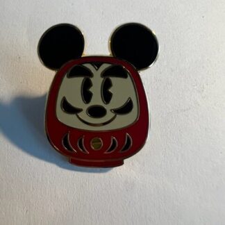 TDR Happy New Year 2013 Mickey As Daruma Brown Disney Pin (A4)