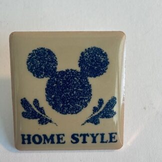 TDR Mickey Mouse Home style Blue TDS Tokyo Mickey Icon Disney Pin (C0)