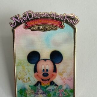 TDR New Dreams More Fun Mickey Lenticular Grand Opening 2020 Disney Pin F7