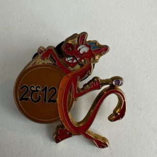 TDR TDL Mushu New Years 2012 From a 2 Pin Set Mulan Disney Pin (A2)