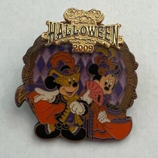TDS Mickey Minnie Mouse Halloween Masquerade 2009 Disney Pin (A8)