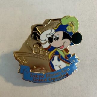 TDS Tokyo Disney Sea Grand Opening Mickey Ship Disney Pin (C2)