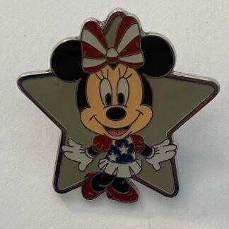 TDS Tokyo Minnie Mouse USA Star Game Prize 2007 Waterfront Disney Pin (C7)