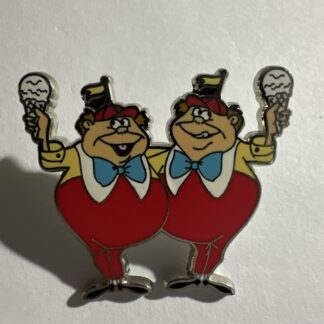 TWEEDLE DEE DUM ALICE WONDERLAND TRADER DELIGHT PTD DSF DISNEY LE 500 PIN (C9)