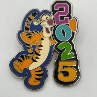 Tigger Many Adventures of Winnie the Pooh Dated 2025 Mystery Disney Pin G7