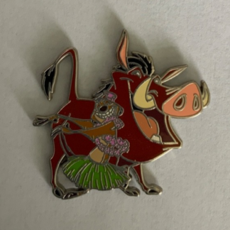 Timon and Pumbaa Hula The Lion King Disney Trading Pin H2