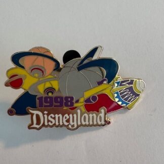 Tomorrowland Annual Passholder 1998 Pin Missing Dangle (D3)