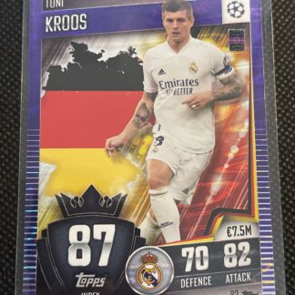 Topps Match Attax 101 2020 21 Purple Parallel Edition #87 Toni Kroos