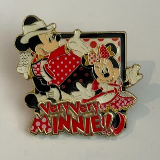 Very Very Minnie Pin Badge Tokyo Mickey Hearts Disney Pin H0