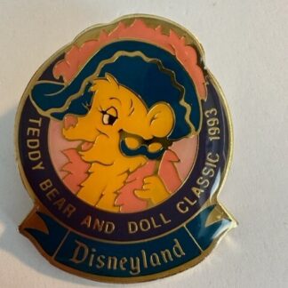 Vintage Disneyland 2nd Annual Teddy Bear and Doll Classic 1993 Pin (C8)