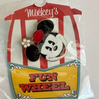 WDI Minnie DCA Mickey Fun Wheel Flower Hat LE 300 Disney Pin (B)