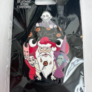 WDI Nightmare Before Christmas Lock Shock Barrel Santa LE 300 Disney Pin (B)