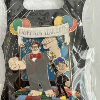 WDI Wreck It Ralph And Fix It Felix Happy New Year 2017  LE 250 Disney Pin (B)