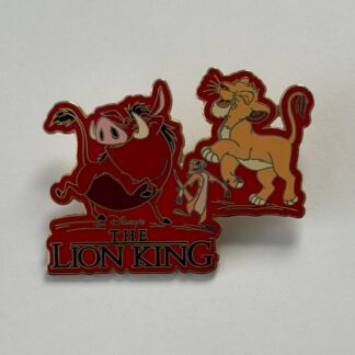 WDW 2003 THE LION KING SIMBA PUMBAA TIMON DVD RELEASE PRE ORDER Disney Pin H7