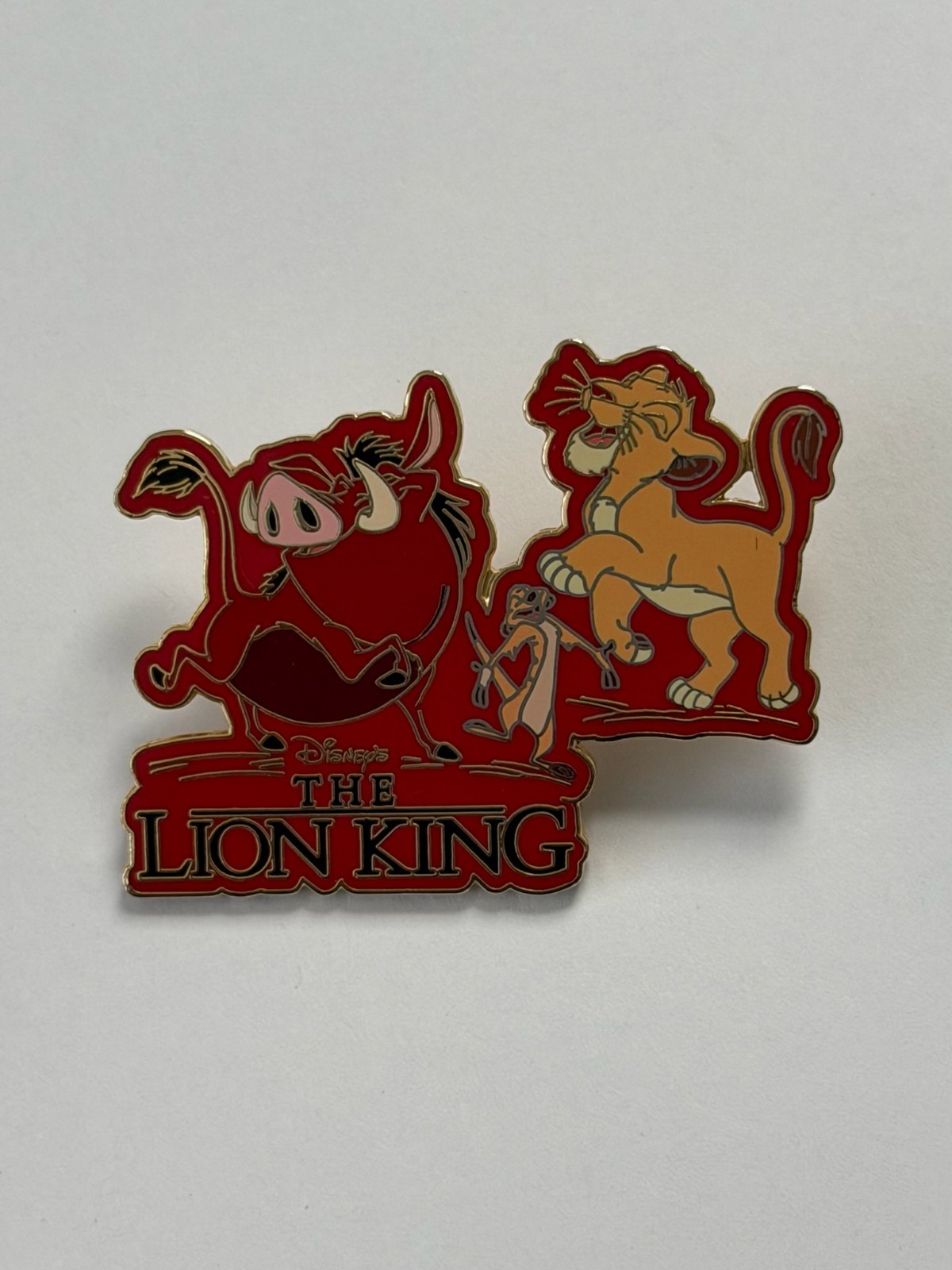 WDW 2003 THE LION KING SIMBA PUMBAA TIMON DVD RELEASE PRE ORDER Disney Pin H7