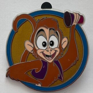 WDW Aladdin Abu Heroes vs Villains Event Sidekicks Mystery Set Disney Pin (A6)