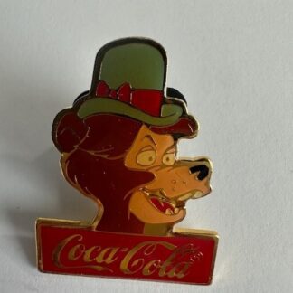 WDW Ernest 15th Anniversary 1986 Coca-Cola County Bear Disney Pin F2