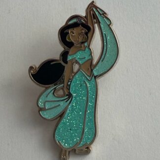 WDW - Jasmine - Aladdin Glitter Dress Dancing Scarf Disney Pin H0