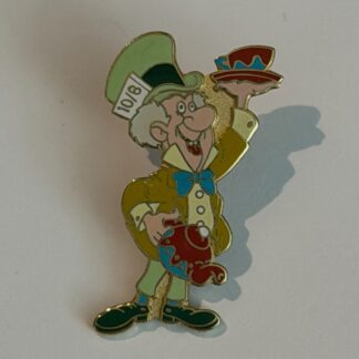WDW - Mad Hatter - Alice in Wonderland Blue Tea 1999 Disney Pin G6