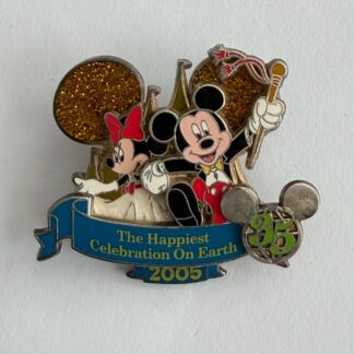 WDW Mickey Mouse 35 Magical Milestones 2005 Happiest Celebration Disney Pin E8