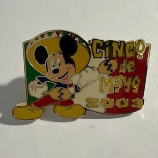 WDW - Mickey Mouse - Cinco de Mayo 2003 Disney Pin C3