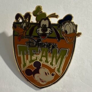WDW Mickey Pluto Goofy Donald Team Disney Cast Exclusive Disney Pin D8